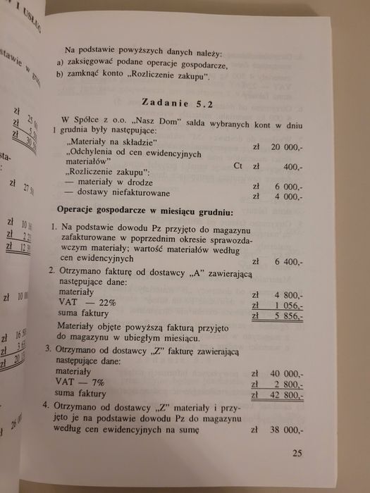 J. i P. Matuszewicz Rachunkowość od podstaw. Zbiór zadań.