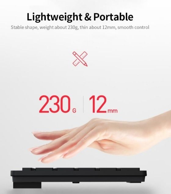 Mini Teclado USB Mac + PC