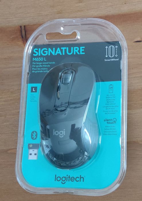 Rato wireless Logitec Signature - Tamanho L / NOVO