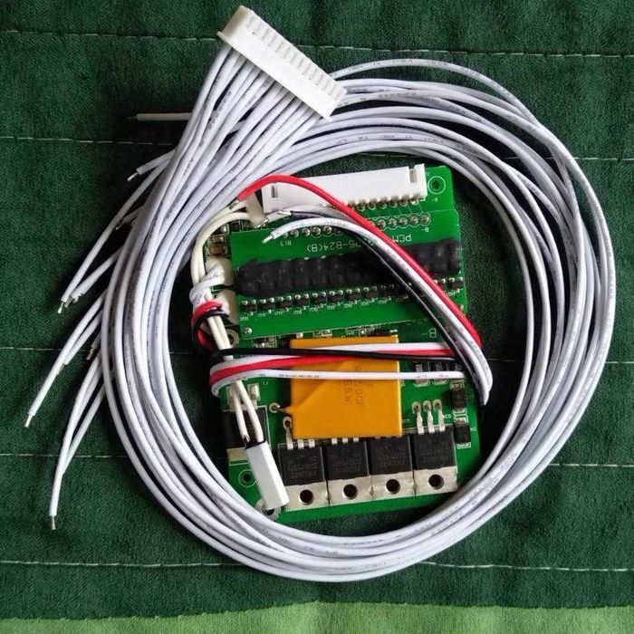 Плата BMS защиты акумулятора 48V 25A PCM-L13S25-B24 с балансиром
