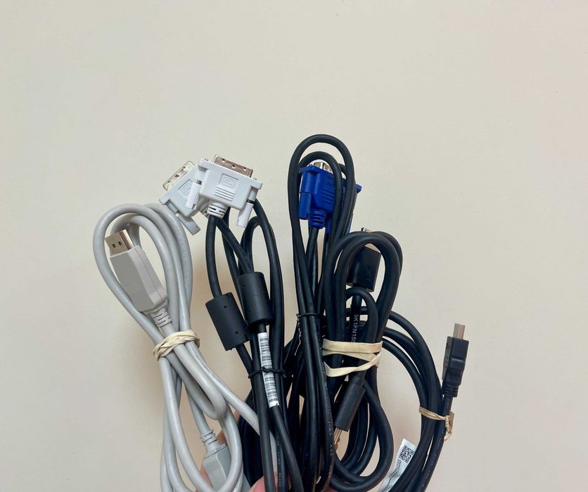 Оригінальний кабель/DVI/VGA/DisplayPort/HDMI/2 - pin/Нові/Вживані