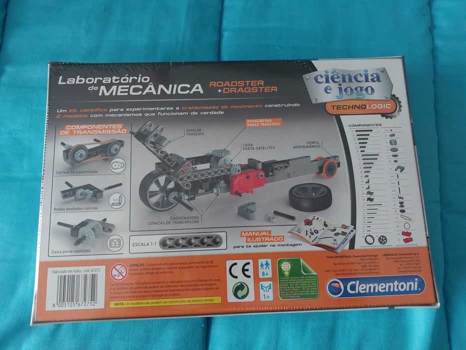 Laboratório de Mecânica – Roadster + Dragster (NOVO, SELADO)
