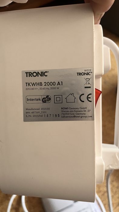 Aquecedor ceramico
