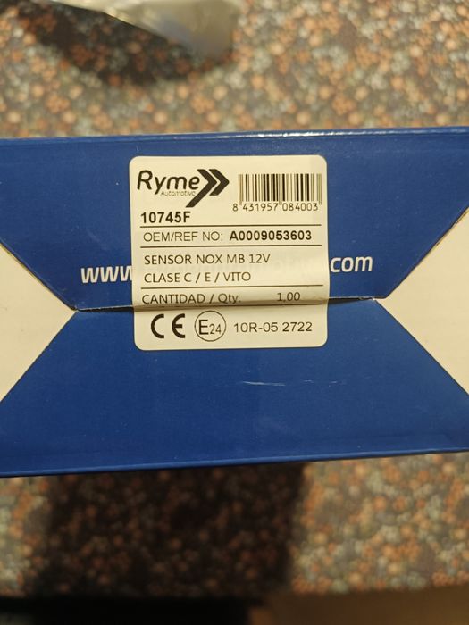 Sensor nox mercedes w205 novo