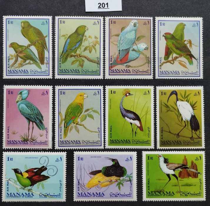 znaczki.666 / Z.27 / FAUNA / 9 walorów