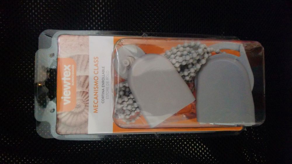 Enrolador de estore cinza