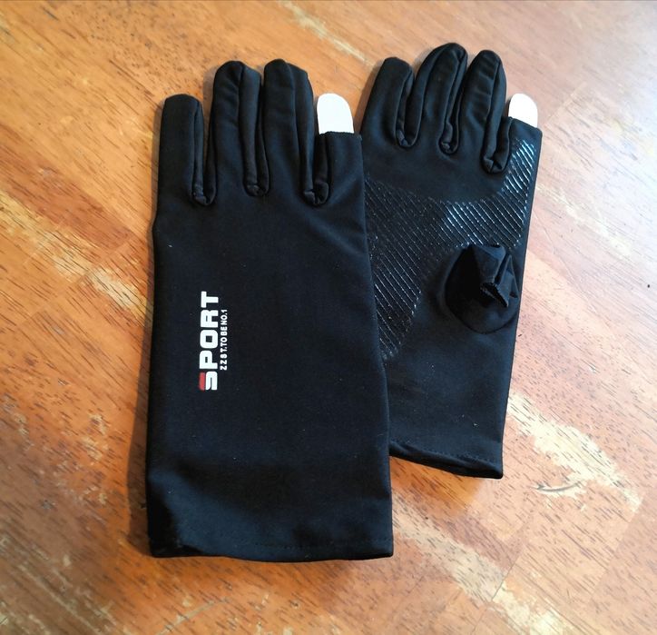 Letnie rękawiczki, Minetki, Summer Ice Silk z dwoma palcami