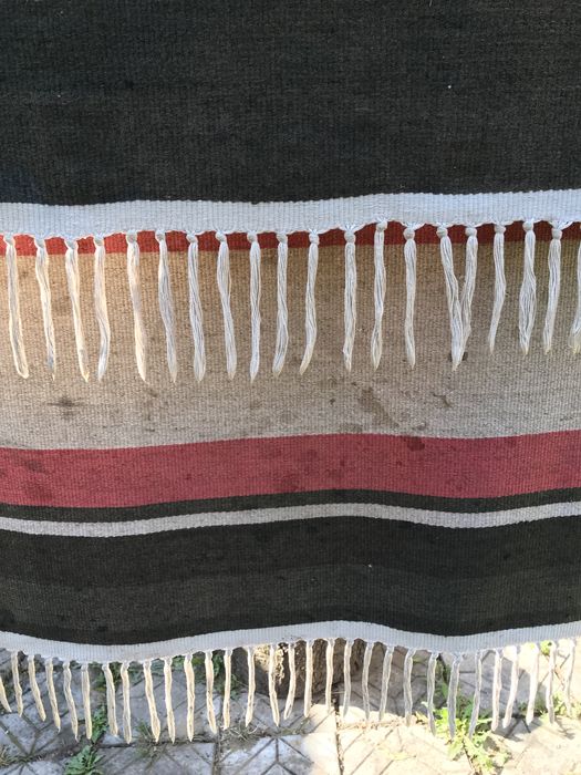 Килим тканий вовняний