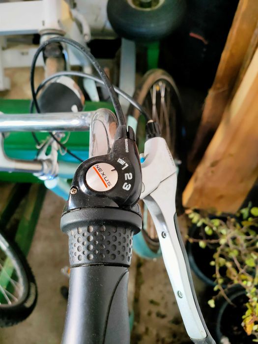 Rower damski Gazelle z osprzętem Nexsus przód i tył