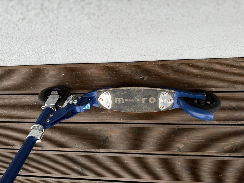 Hulajnoga Micro Flex – granatowa – stan dobry