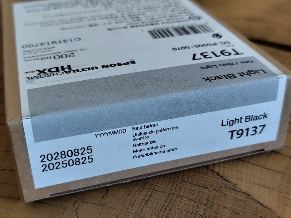 Tusz Epson SC P5000 Light Black T9137