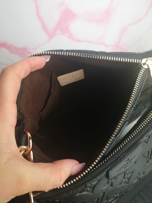 Torba damska 3w1 louis vuitton czarna torebka