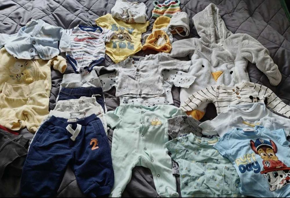 Paka ubranek dla chłopca 56 62