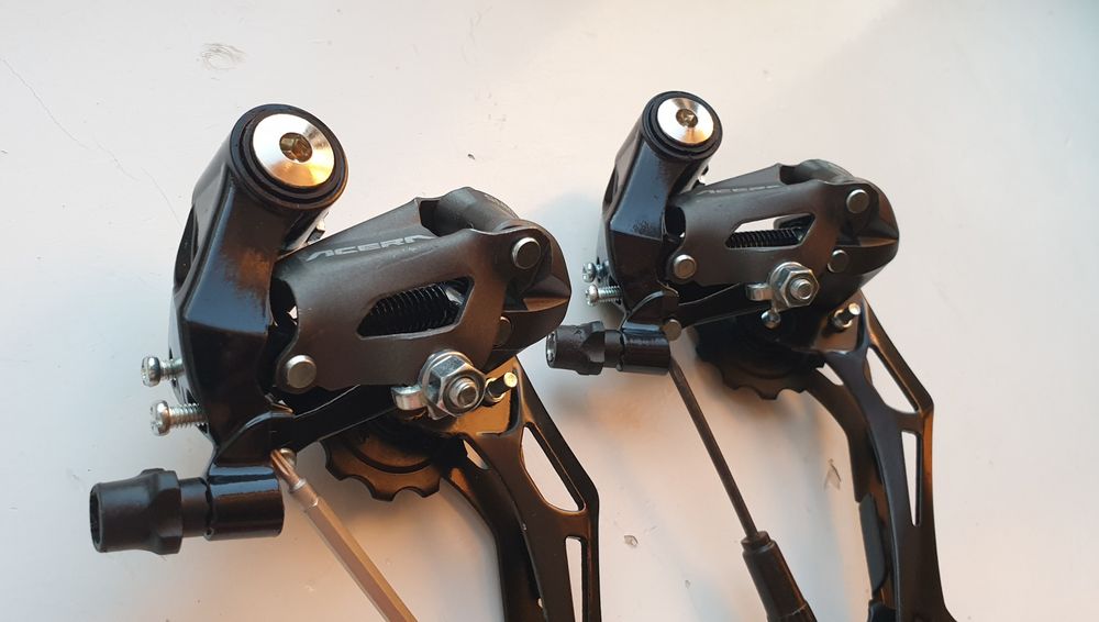 задний переключатель shimano acera - купити велозапчастини - Ціна