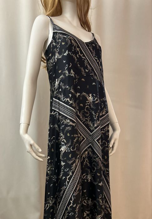 AllSaints Larisa Ass jedwabna sukienka boho