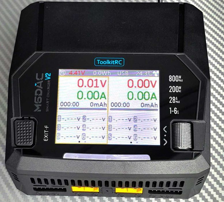 НОВИЙЗарядний пристрій для АКБ AKB для дронів Toolkit M6DAC PRO Тулкіт