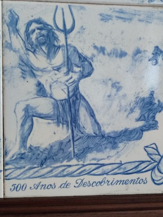 Quadro azulejo alusivo aos 500 anos descobrimentos