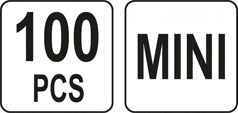 Bezpieczniki Samochodowe Mini - Niski Prof 100Szt.