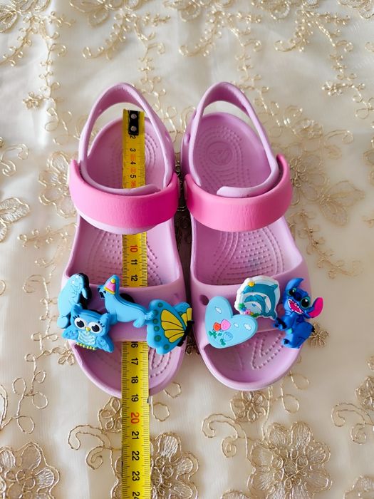 Crocs c11 28 29 lekkie sandały do wody przypinki