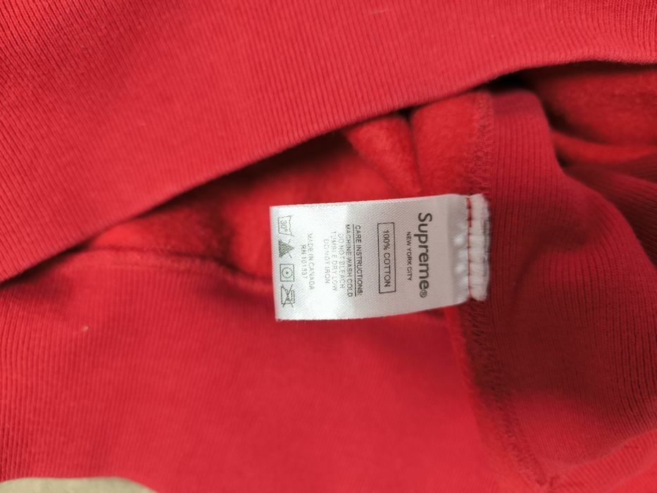 Bluza supreme czerwona