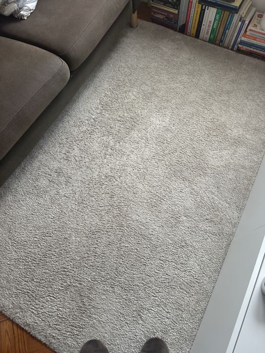 Tapete STOENSE branco-bege