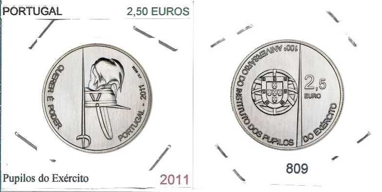 Pupilos do Exército - - - 2,50 € - 2011 - - - - - Moeda
