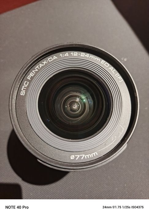 Obiektyw Pentax DA 12-24 f 1:4