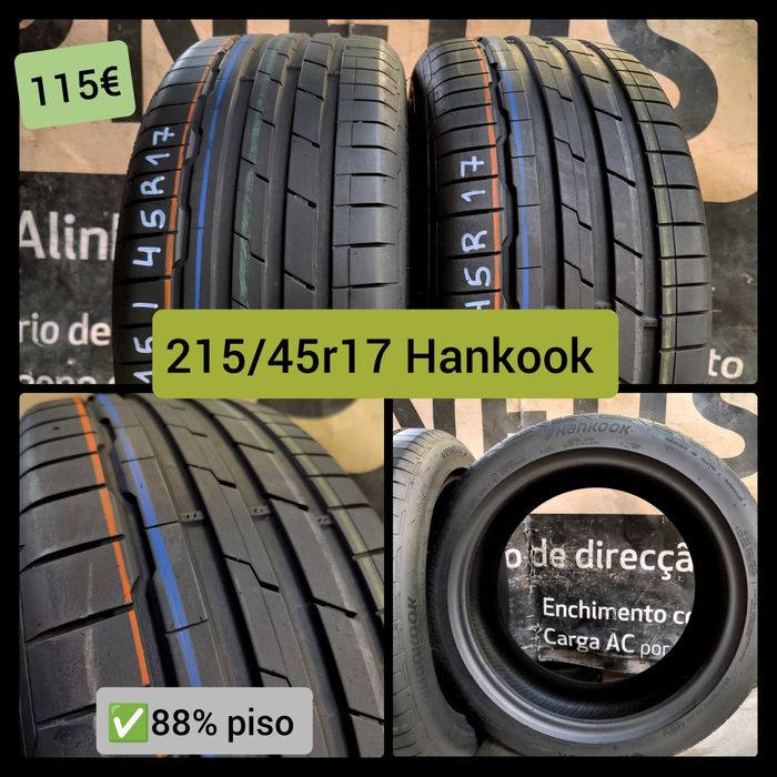 Pneus ocasião  215/45r17 245/45r17