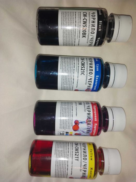 Чорнила для принтера та МФУ Canon