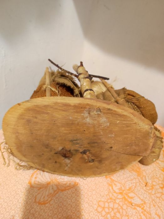 Baba z Dziadem figura rzeźba