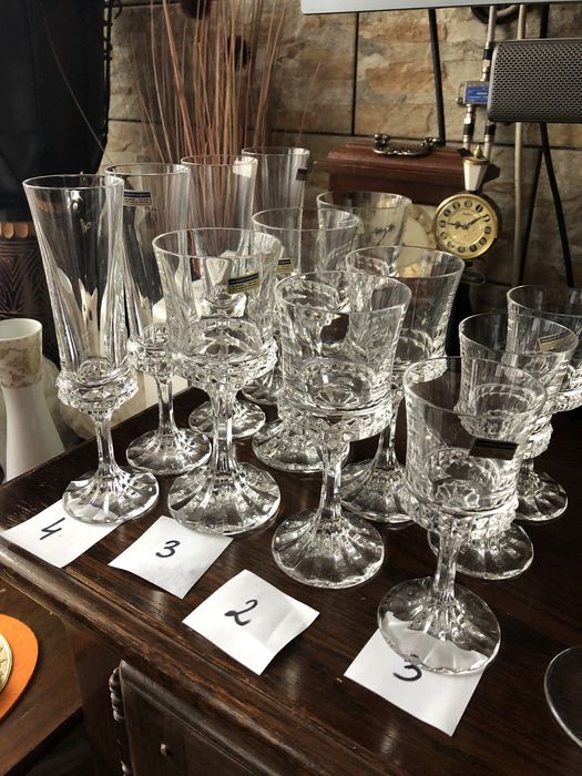 Krysztalowe kieliszki do alkocholi likierowVilleroy&Boch zastaw