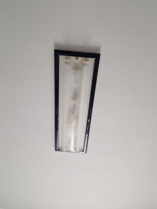 Candeeiro de teto friso azul