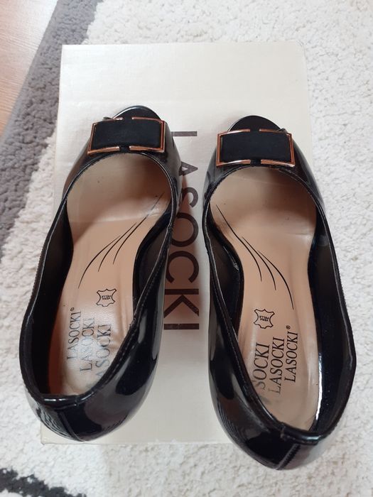 Czarne szpilki Lasocki rozm.36