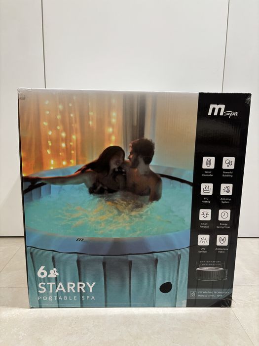 MSpa STARRY – 6-osobowe jacuzzi ogrodowe / spa dmuchane