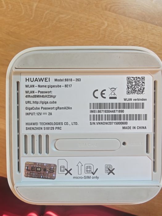 Router Huawei B818