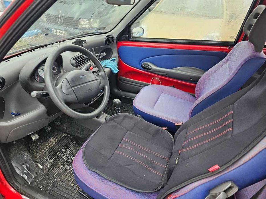 Fiat Seicento 2000r/1.1benzyna/54KM/opłaty aktualne/niski przebieg