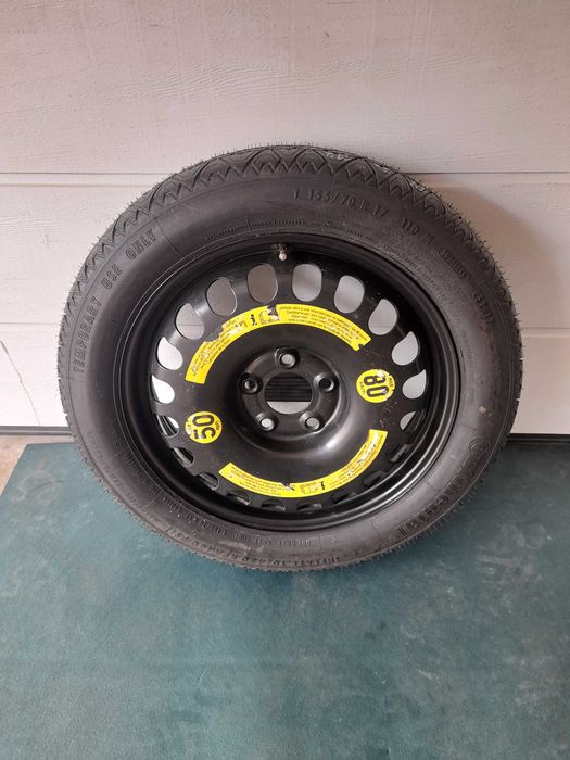 Roda suplente emergência 16 e  17 Mercedes Audi BMW VW Seat 5x112