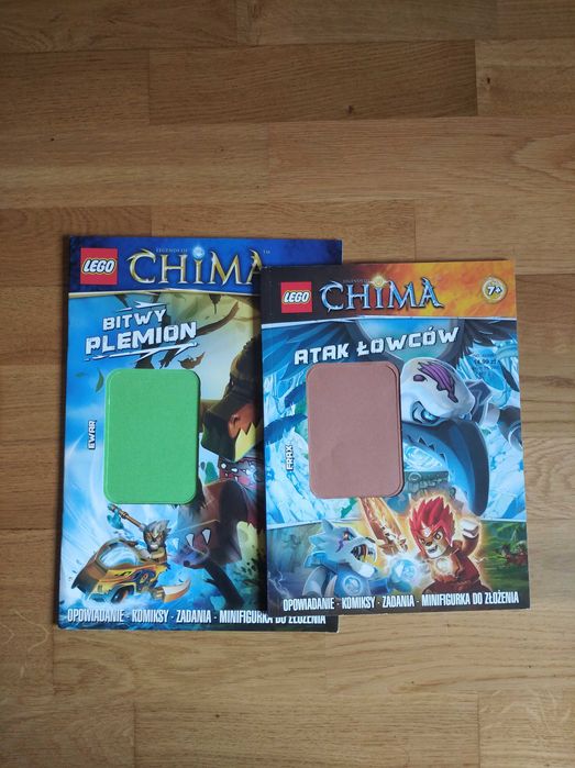 Lego Chima figurka + 2 książki