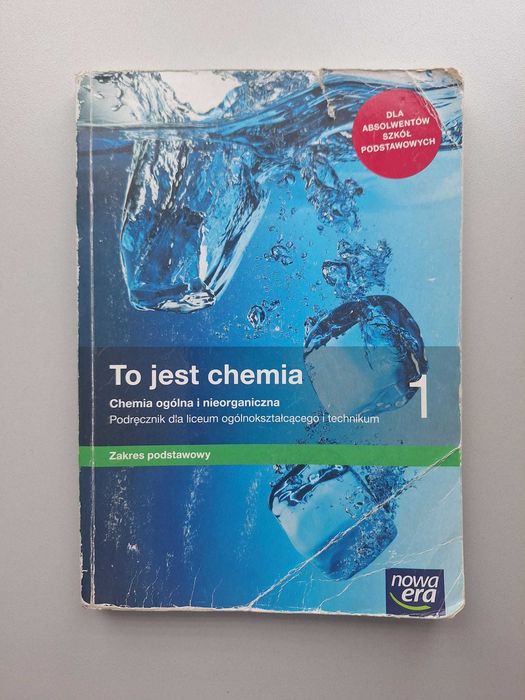 Podręcznik do chemii klasa 1 nowa era
