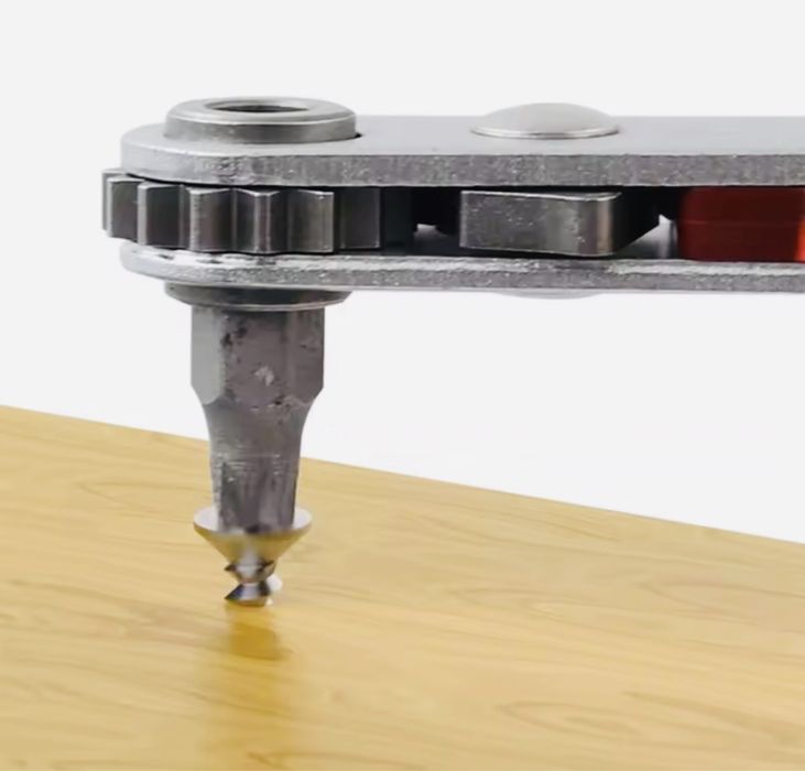 1/4 Міні-багатофункціональна двостороння тріскачка для біт 1/4реверсна