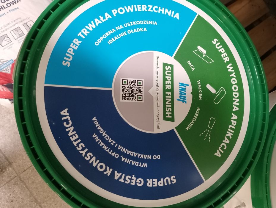 Gładź Knauf super finish