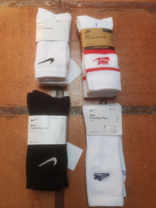 Pack 3 meia Nike original novas com etiqueta e 1 Nike Dunk