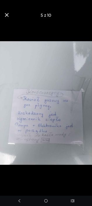 Sprzedam piec gazowy