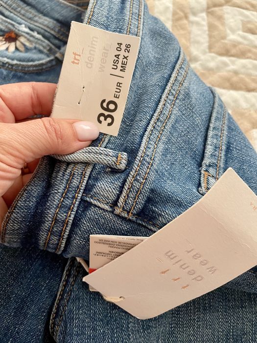 Джинси Zara вишиті
