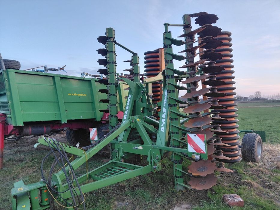 Brona talerzowa 6m Amazone catros agregat talerzówka lemken rubin