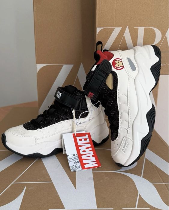 Високі кросівки zara/хайтопи zara для хлопця