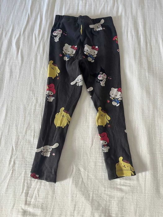 Leggings Hello Kitty and Friends cinzento-escuro, Zara, 4 anos