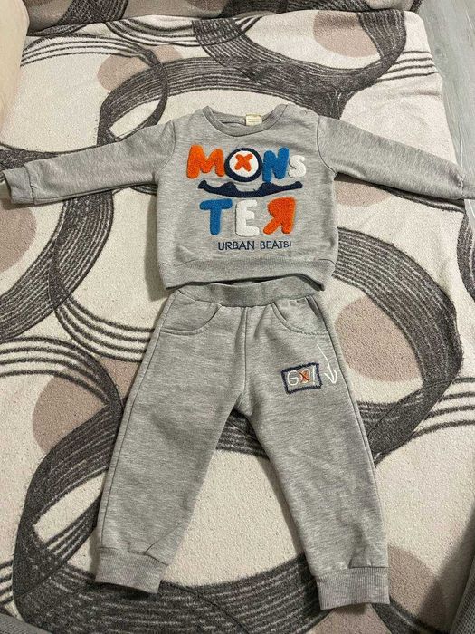 Детский тёплый костюм с начёсом на мальчика