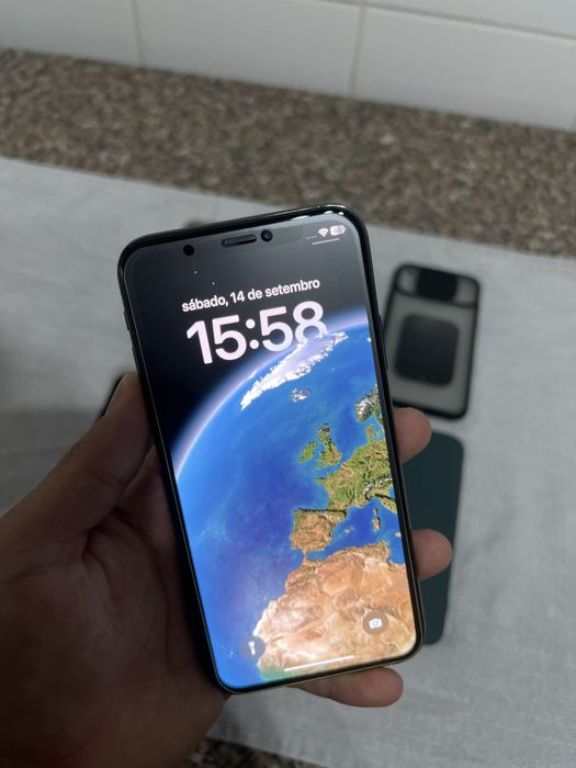 iphone X 256gb + capas + peliculas bateria NOVA