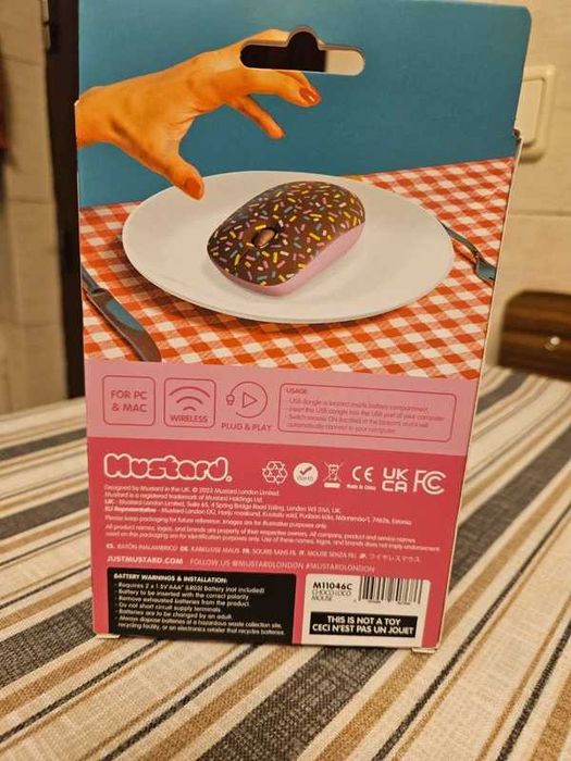 Rato sem fios (donut)